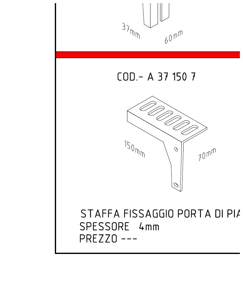 Staffa 37 mm — variante 150 × 70