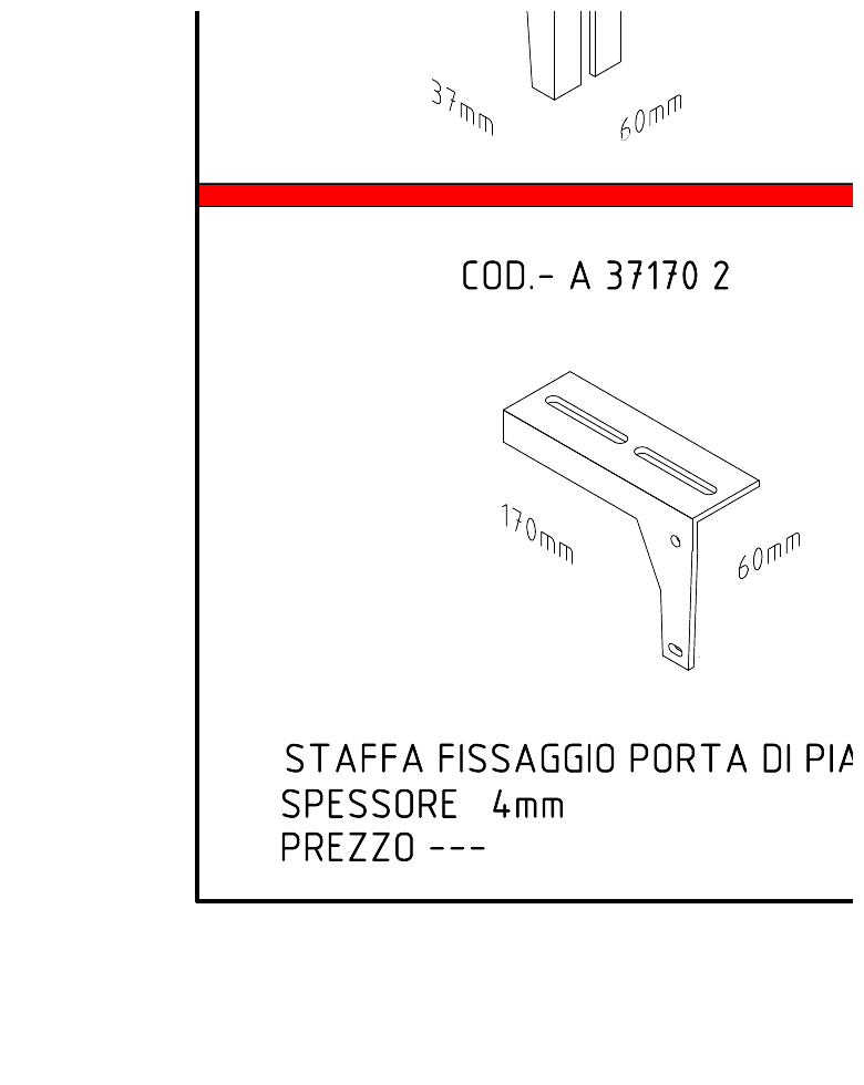 Staffa 37 mm — variante 170 × 60